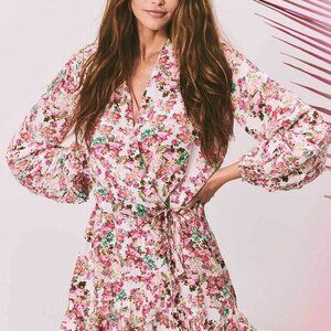 Rococo Sand Vie Short Wrap Dress